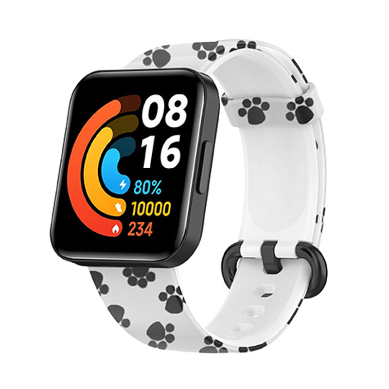 For Xiaomi Redmi Watch 2 Lite Pattern Printed Watchband Adjustable Silicone Smart Watch Strap For Xiaomi Redmi Watch 2 Lite Pattern Printed Watchband Adjustable Silicone Smart Watch Strap
